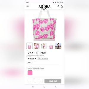 Aloha Collection Maui Lokelani Rose Day Tripper